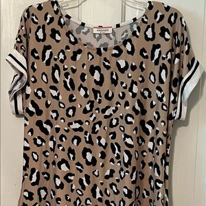 New leopard print dress